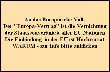 An das Europische Volk
Der 